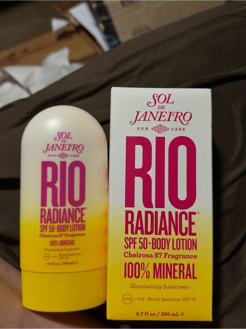 Sol de Janeiro Rio Radiance SPF 50+ Body Lotion - Pink and Yellow